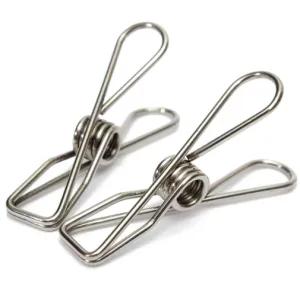 Stainless Steel Infinity Clothes Pegs 100 Pack
