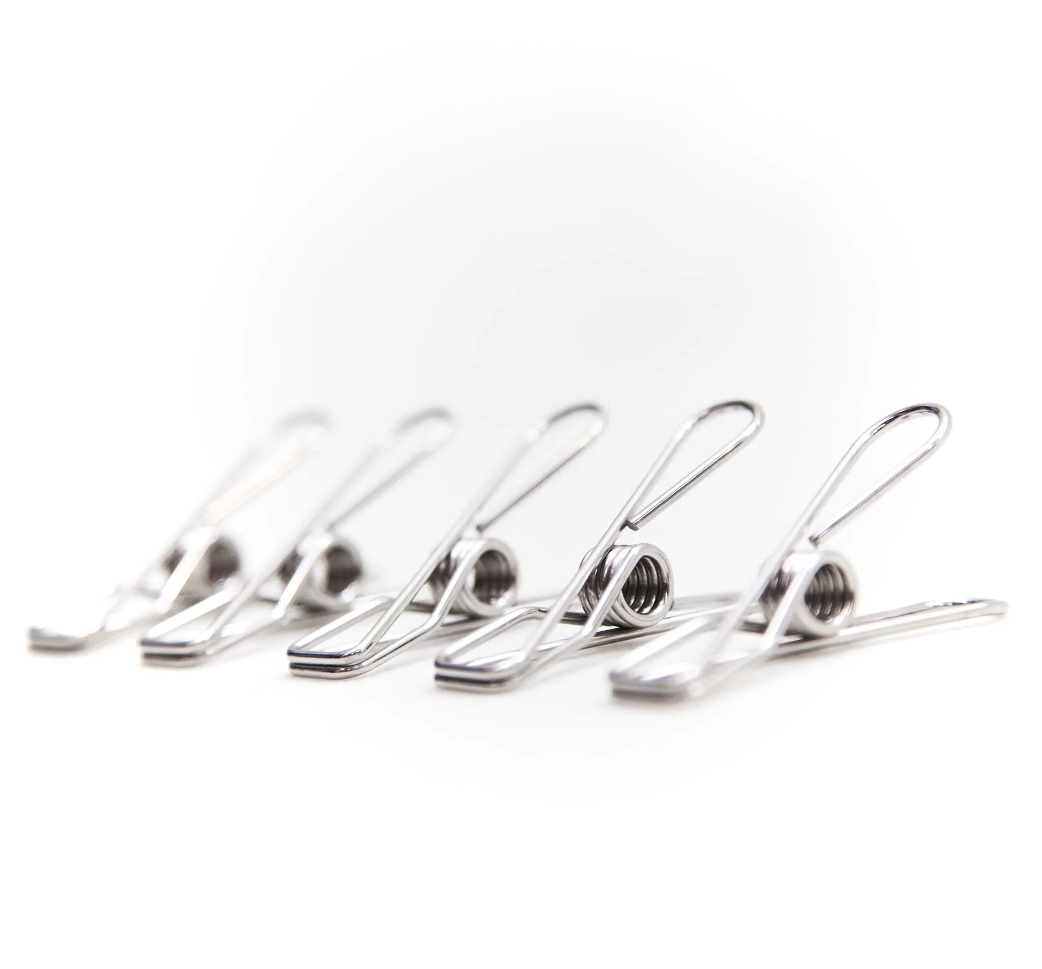 Stainless Steel Infinity Clothes Pegs 100 Pack