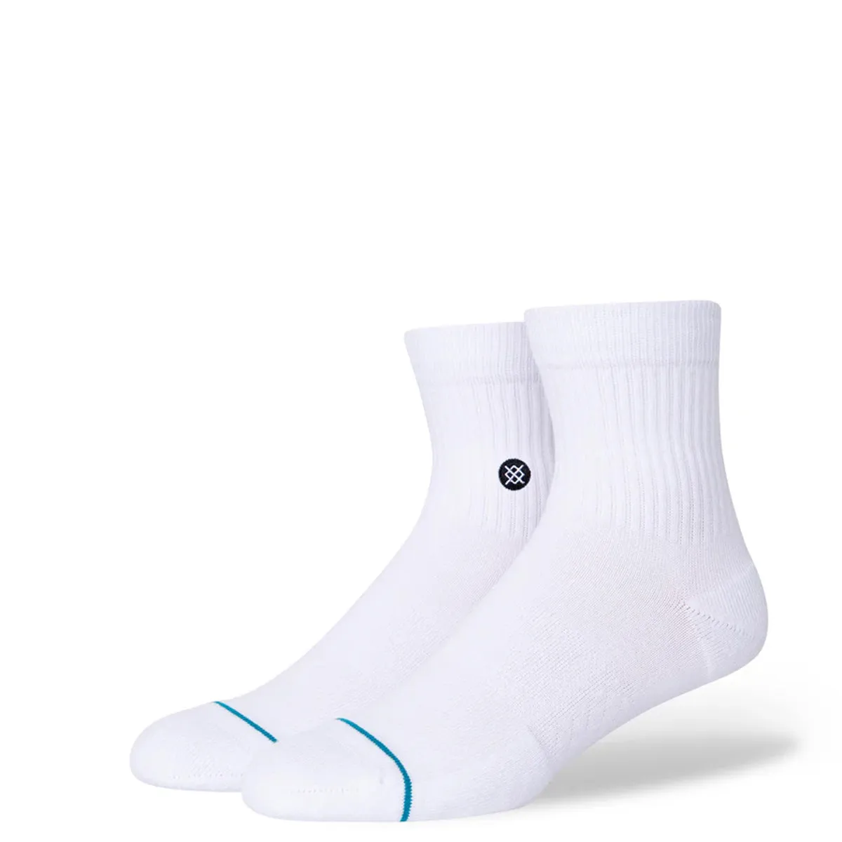 Stance - Icon Quarter 3 Pack Socks White