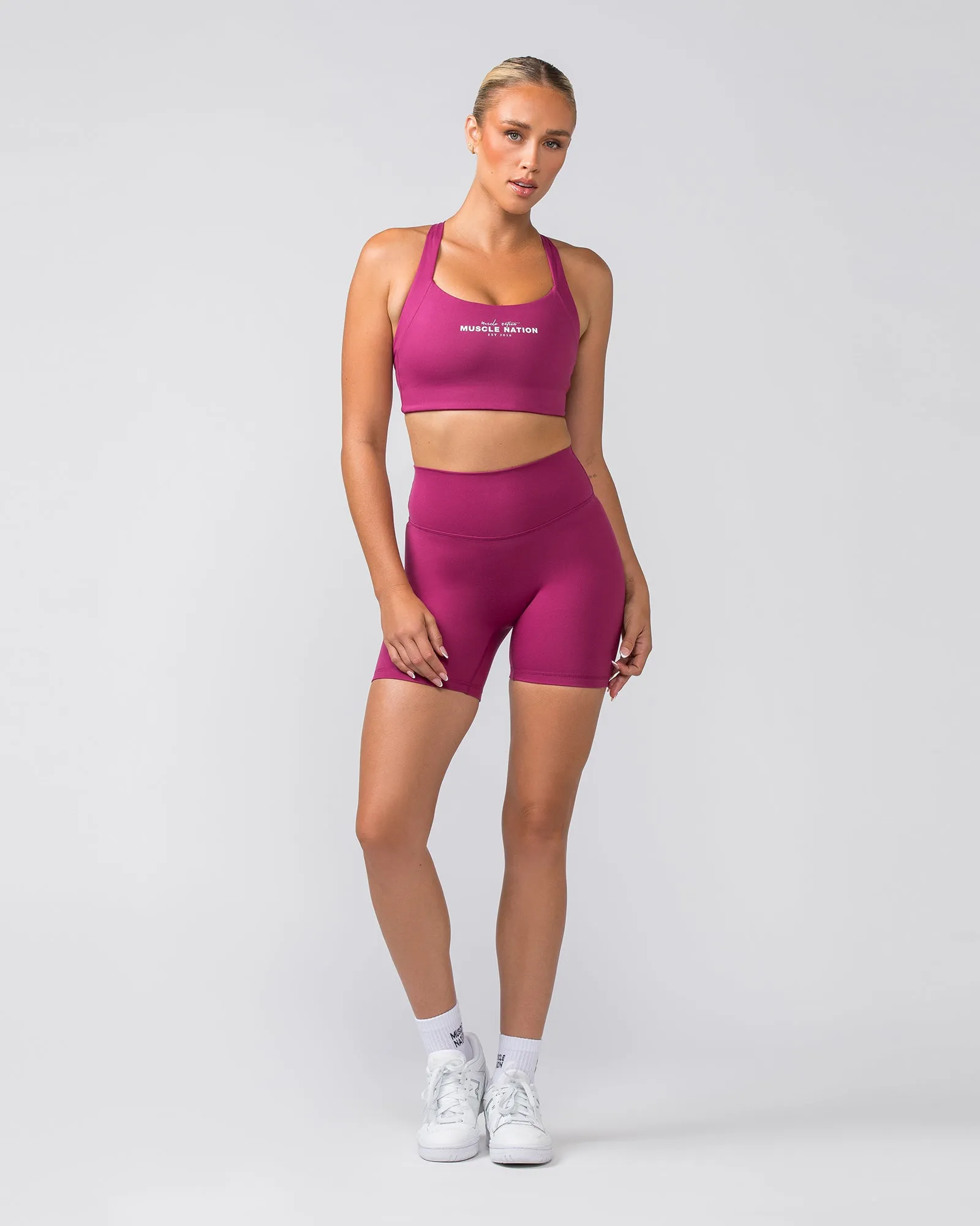 Staple Bra - Cherry
