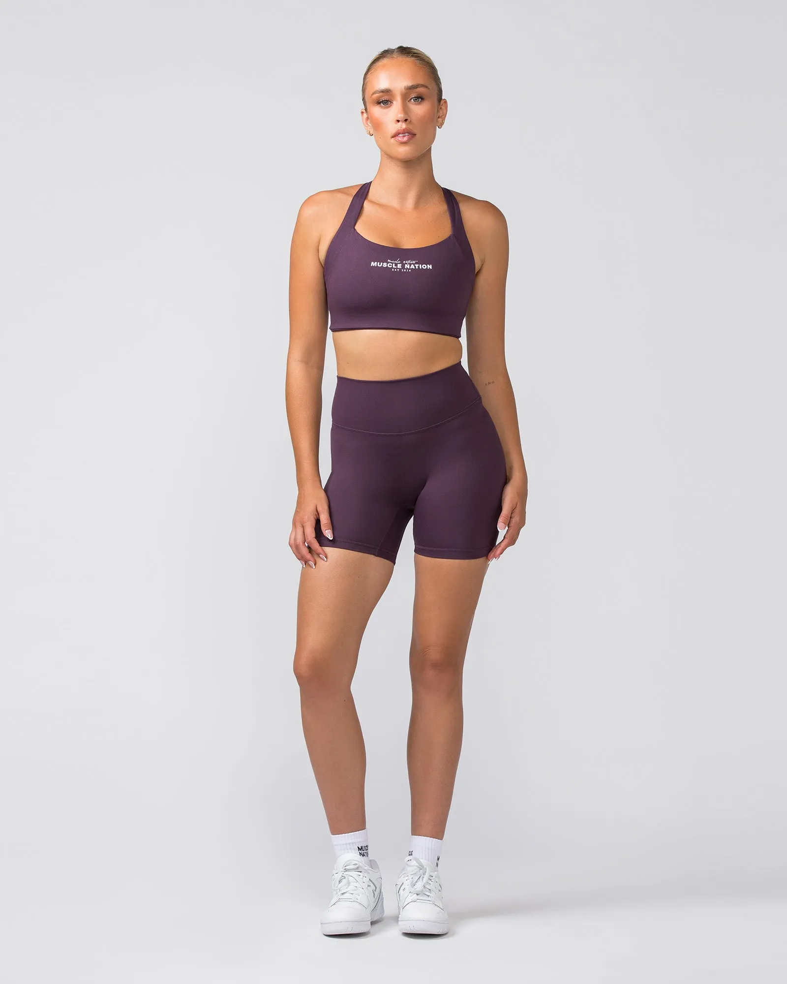 Staple Bra - Midnight Plum