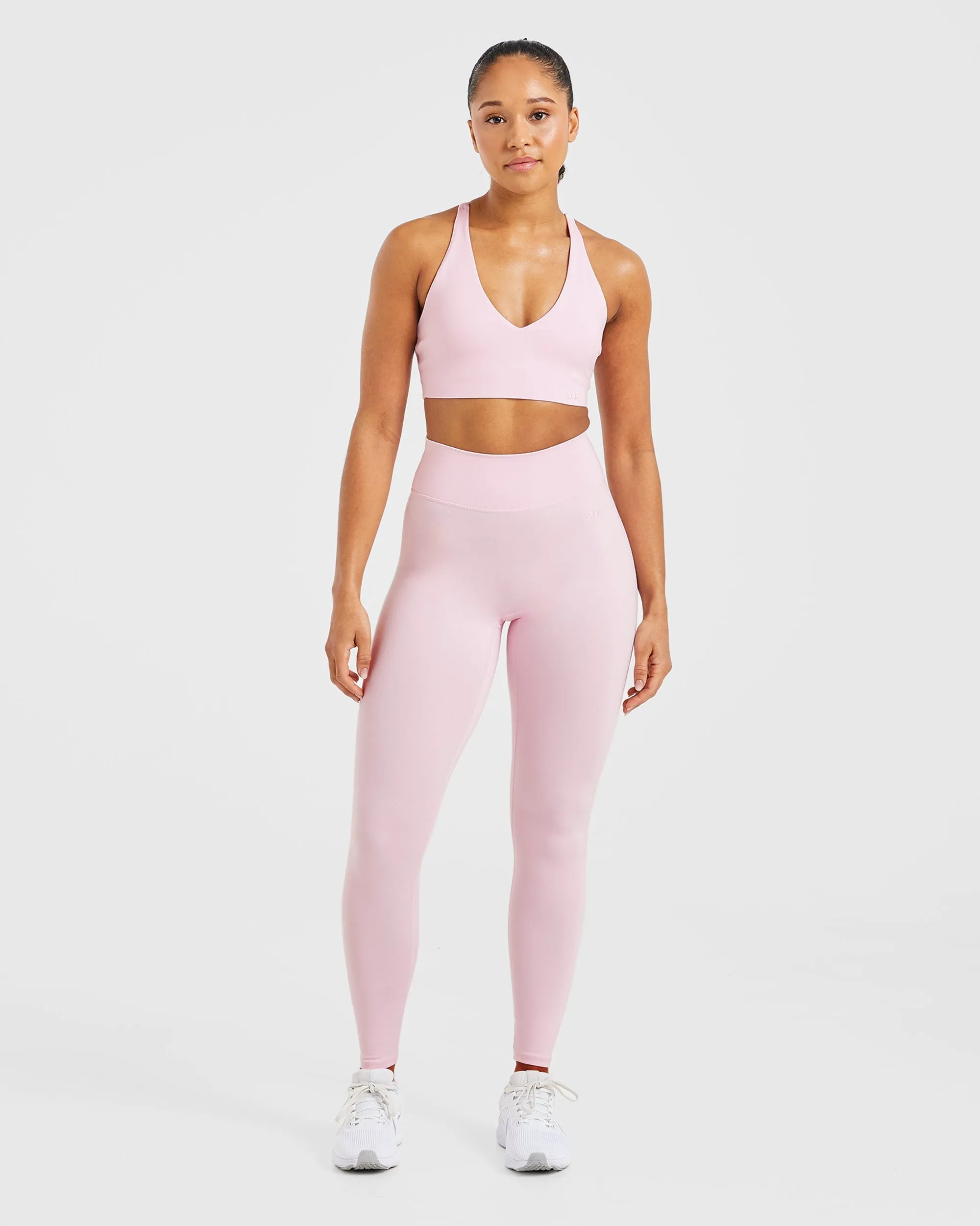 Staple Leggings - Pastel Pink
