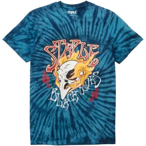 Staple Pigeon Black Doves Tie Dye Tee