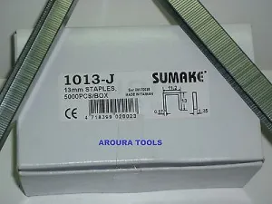 STAPLES ( 1013J ) - 13 mm GALVANIZED- 5000 PCs in BOX - NEW