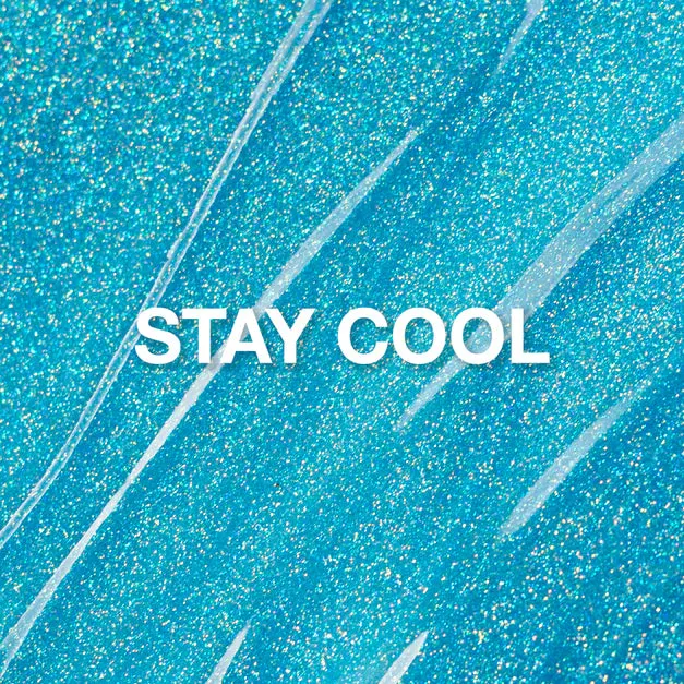 Stay Cool Glitter Gel
