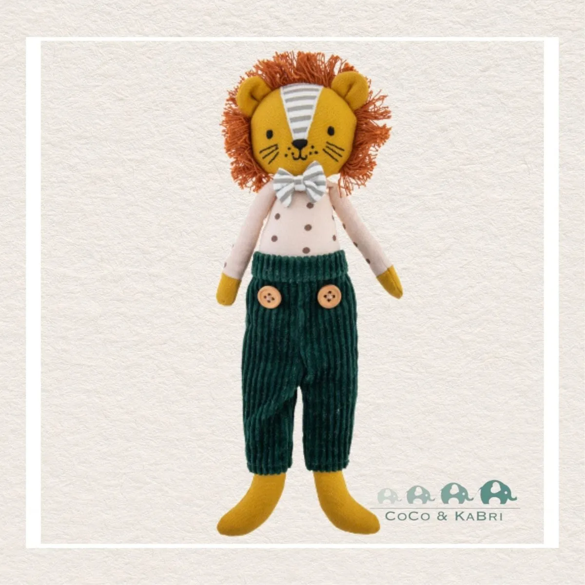 *Stephen Joseph Fancy Friend -Lucien Lion 12.4"