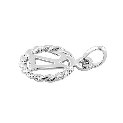 Sterling Silver 21 Pendant