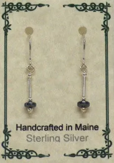 Sterling Silver & Hematite Earrings