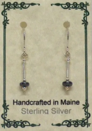 Sterling Silver & Hematite Earrings
