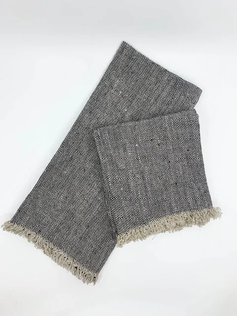 Stone Washed Linen Tea Towel