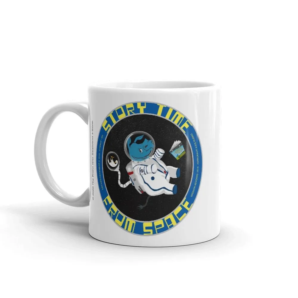 Story Time From Space Rhino Mug