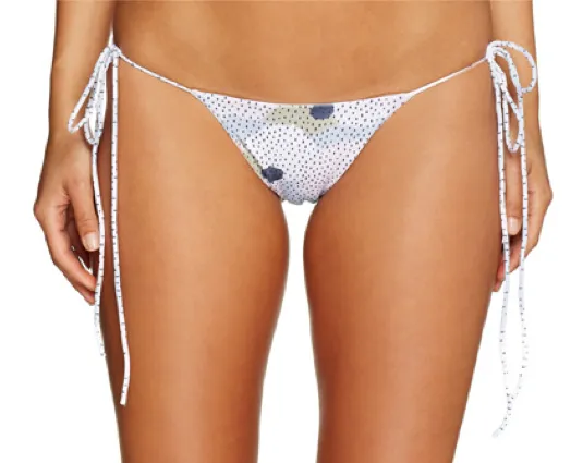 String Along - CAMO PRINT - Tie Side Bikini Bottom