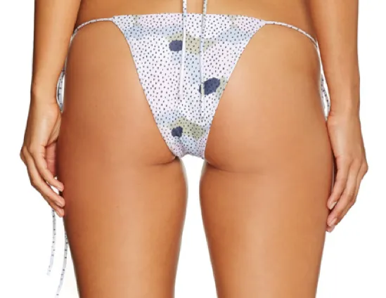 String Along - CAMO PRINT - Tie Side Bikini Bottom