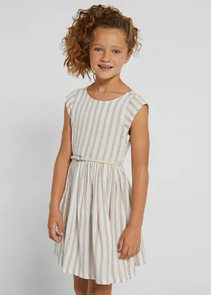 Striped Belted Dress 6.968