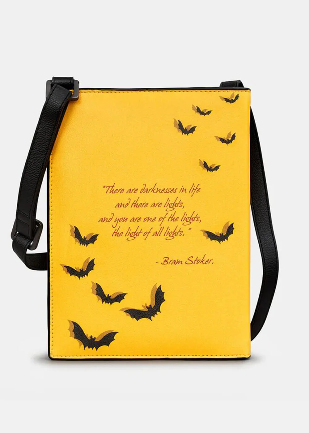 Succubus Bags Books Dracula Vegan Schoudertas Zwart