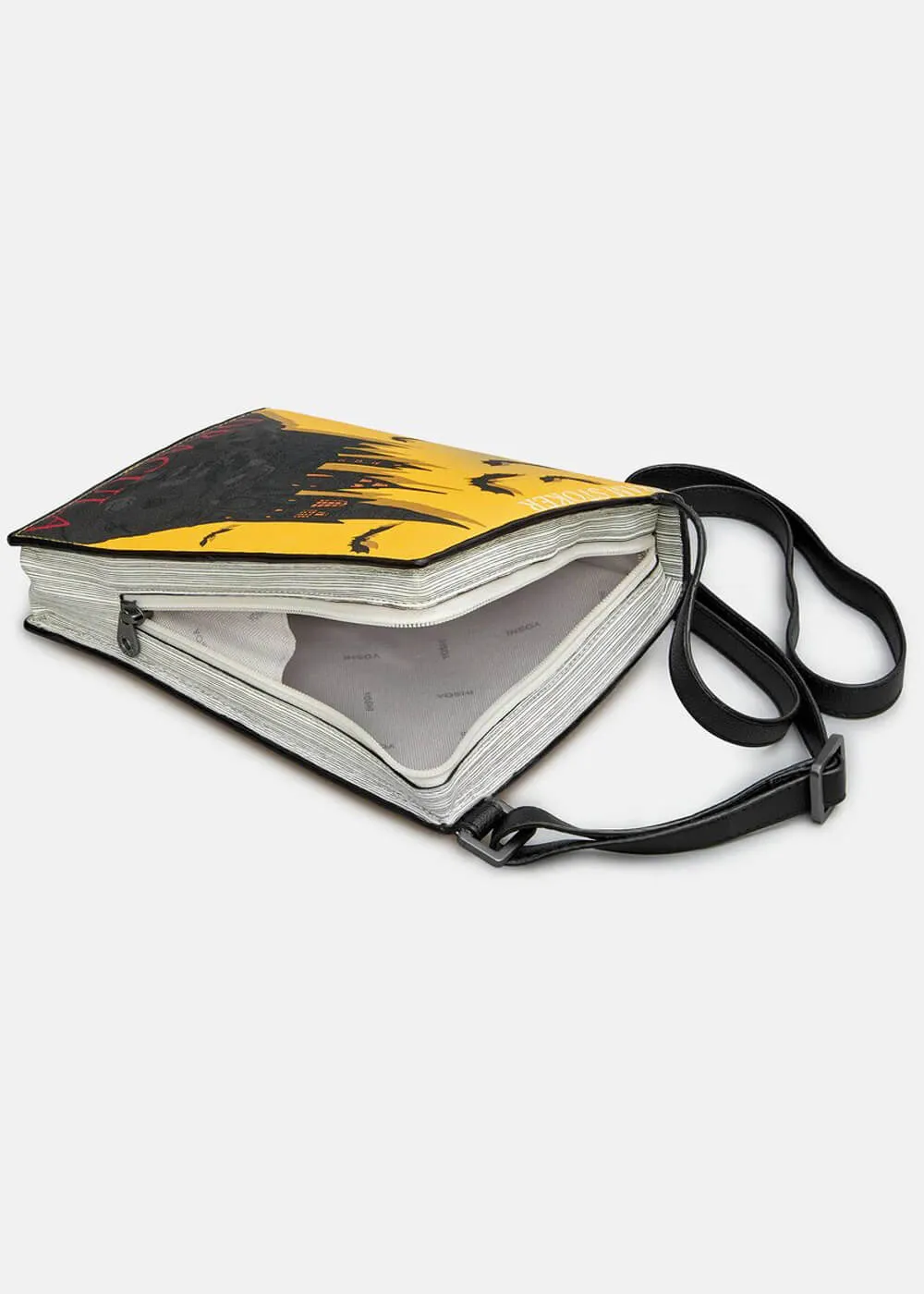Succubus Bags Books Dracula Vegan Schoudertas Zwart