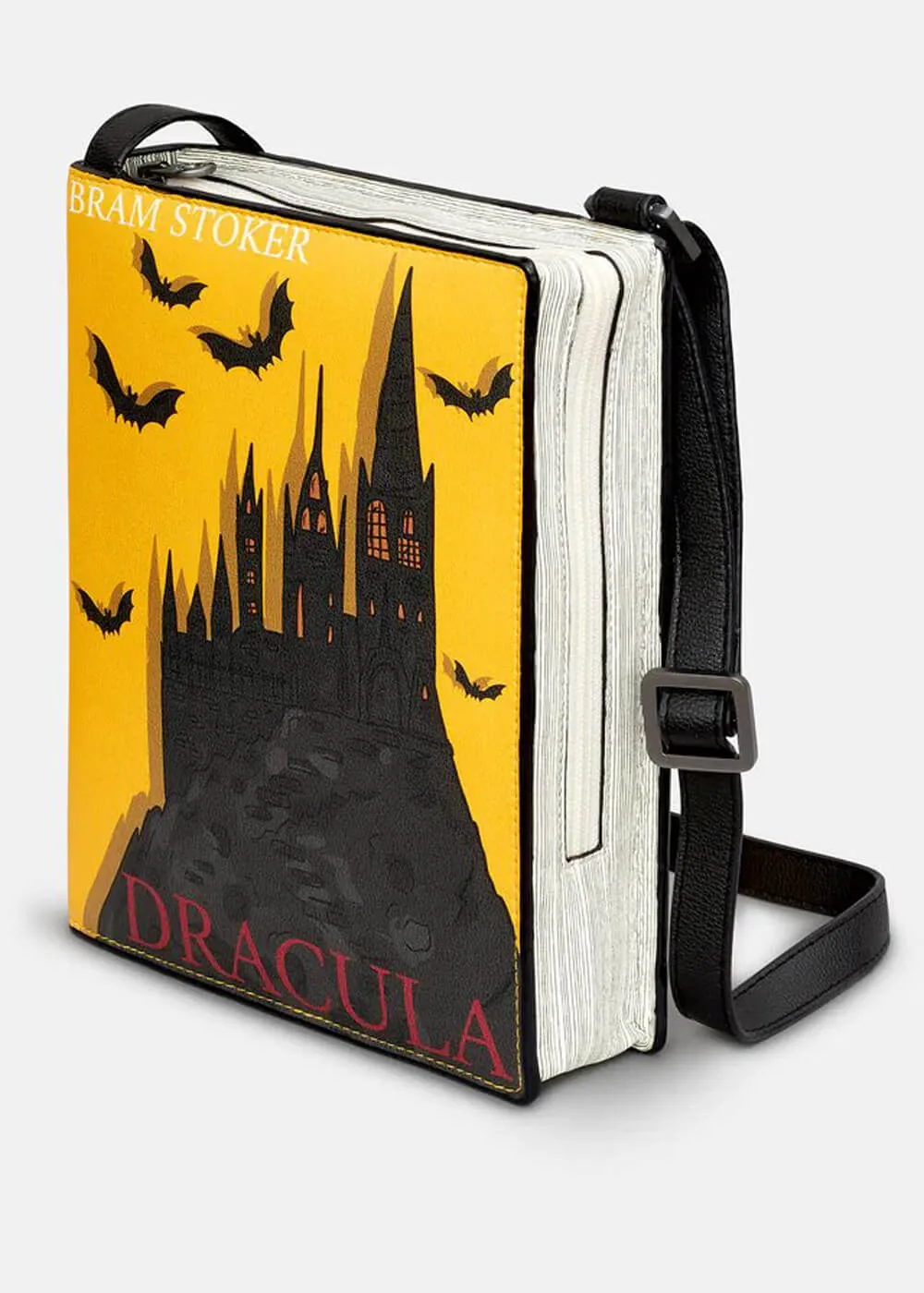 Succubus Bags Books Dracula Vegan Schoudertas Zwart
