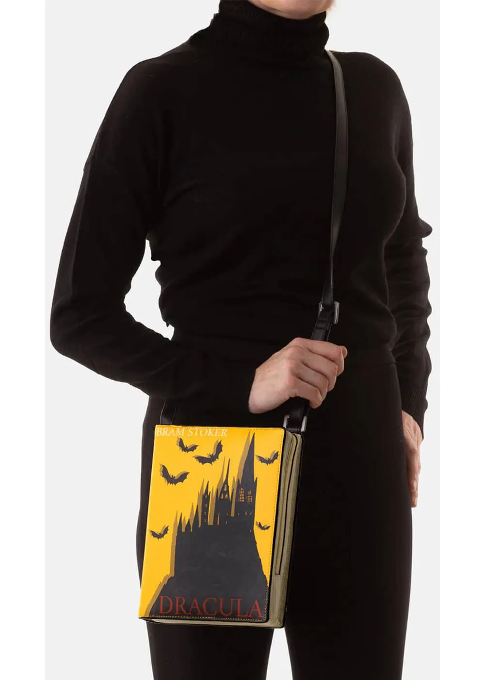 Succubus Bags Books Dracula Vegan Schoudertas Zwart