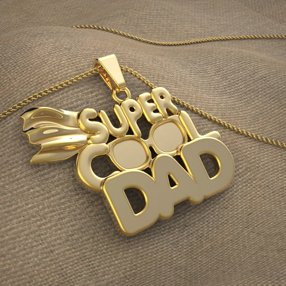 Super Cool Dad Necklace
