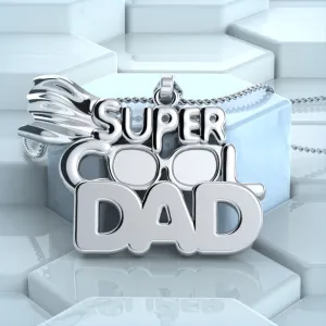Super Cool Dad Necklace