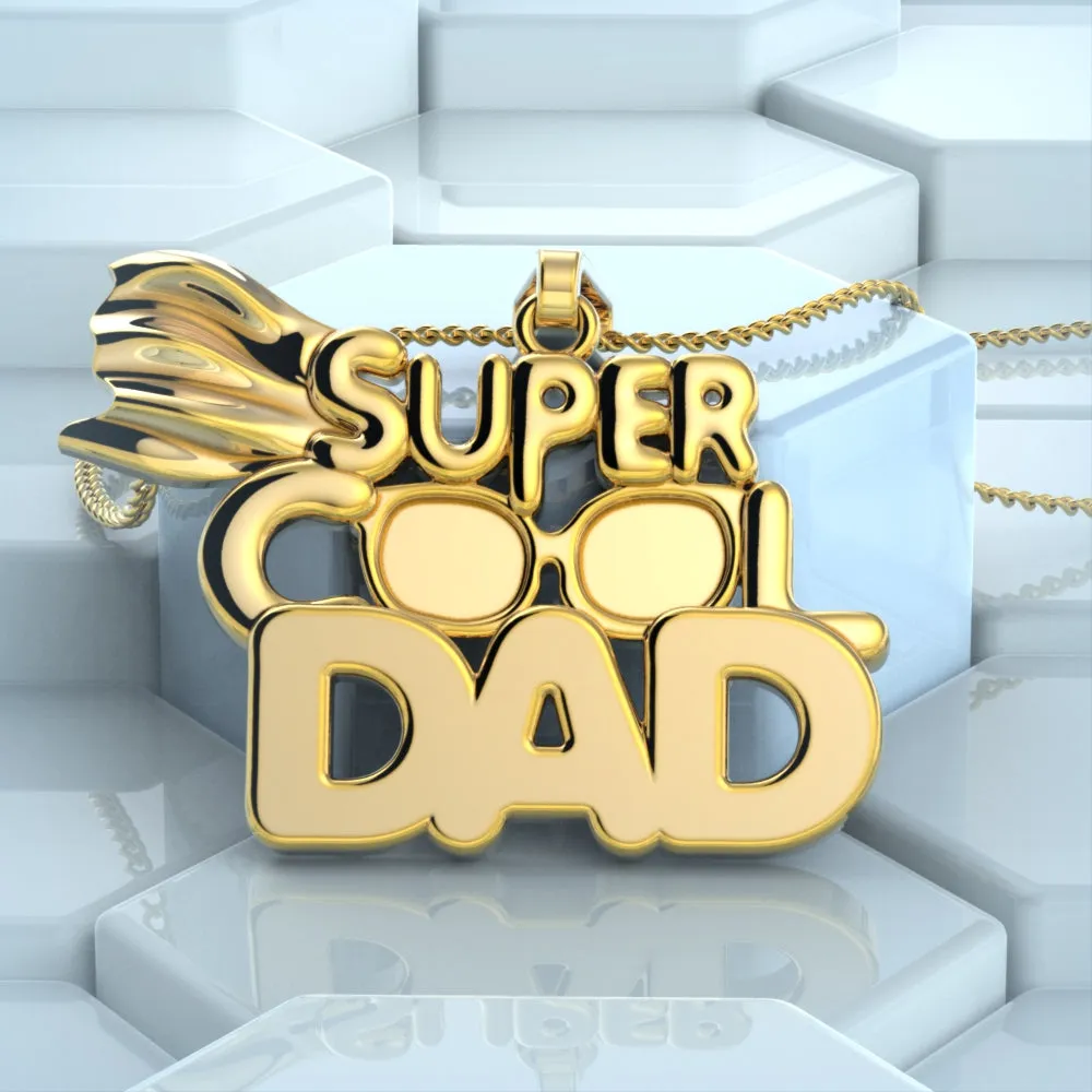 Super Cool Dad Necklace