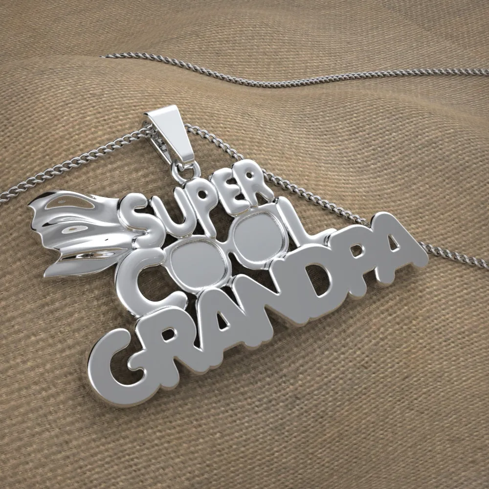 Super Cool Grandpa Necklace