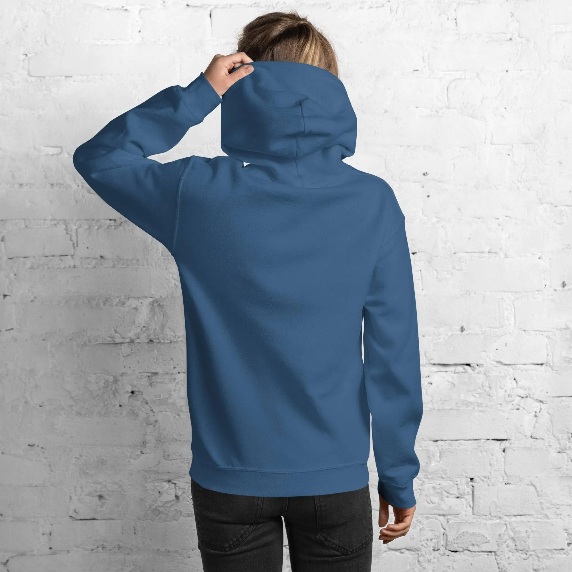 Swim Hair Don't Care Swimmers Pullover Hoodie