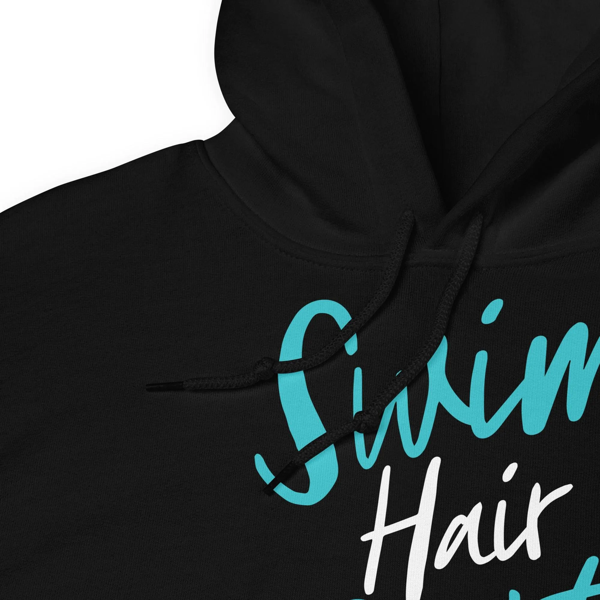 Swim Hair Don't Care Swimmers Pullover Hoodie