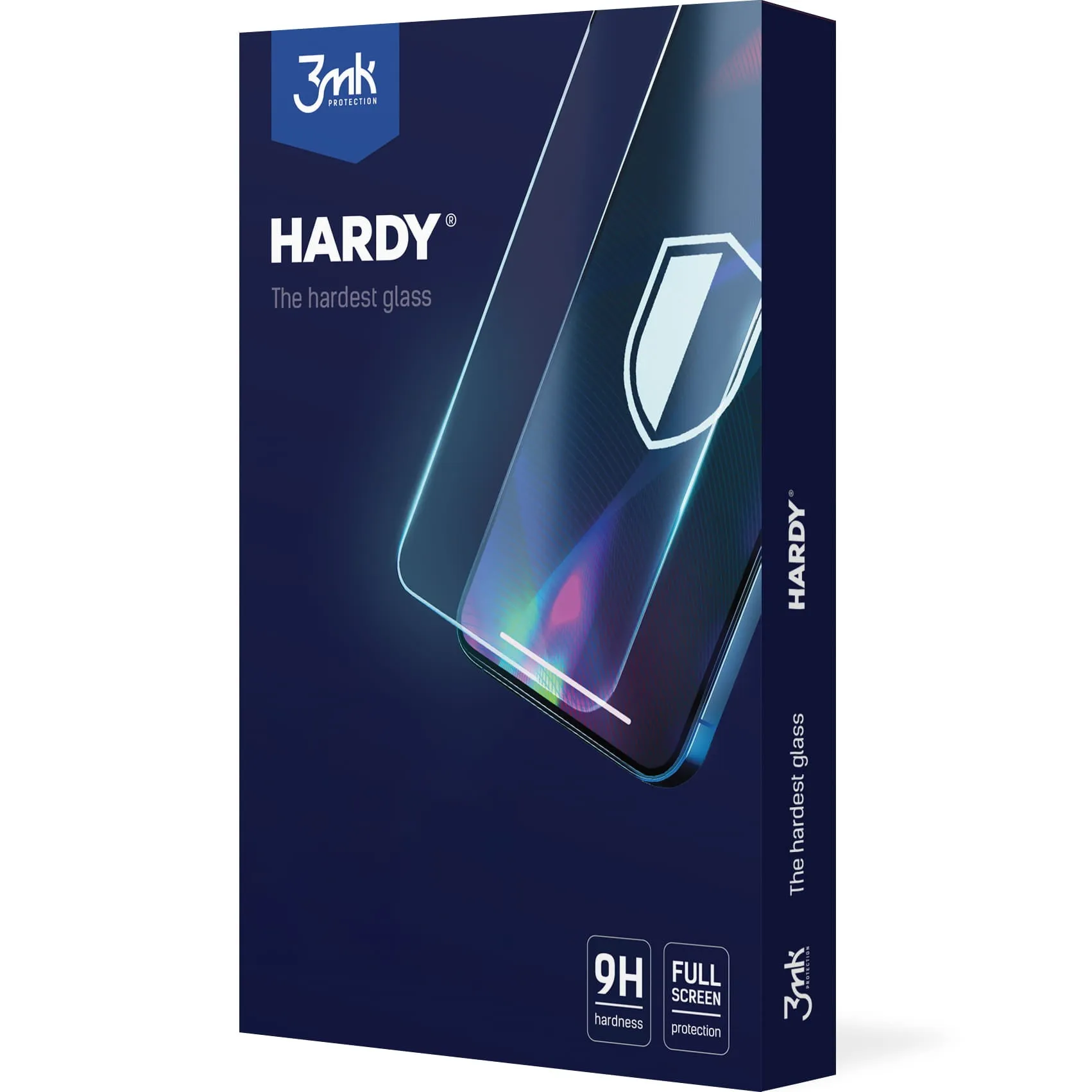 Szkło Hartowane 3mk Hardy Czarne - iPhone 14