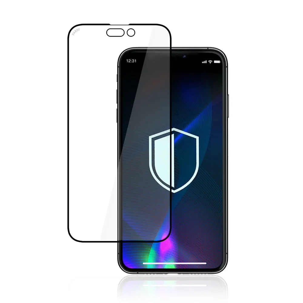 Szkło Hartowane 3mk Hardy Czarne - iPhone 14