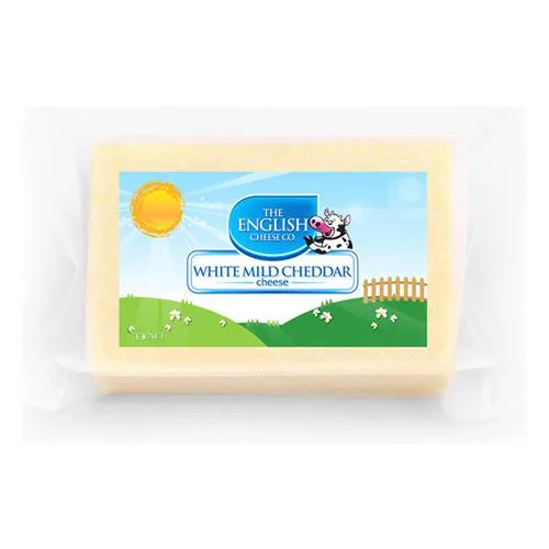The English Cheese White Mild Cheddar 1kg