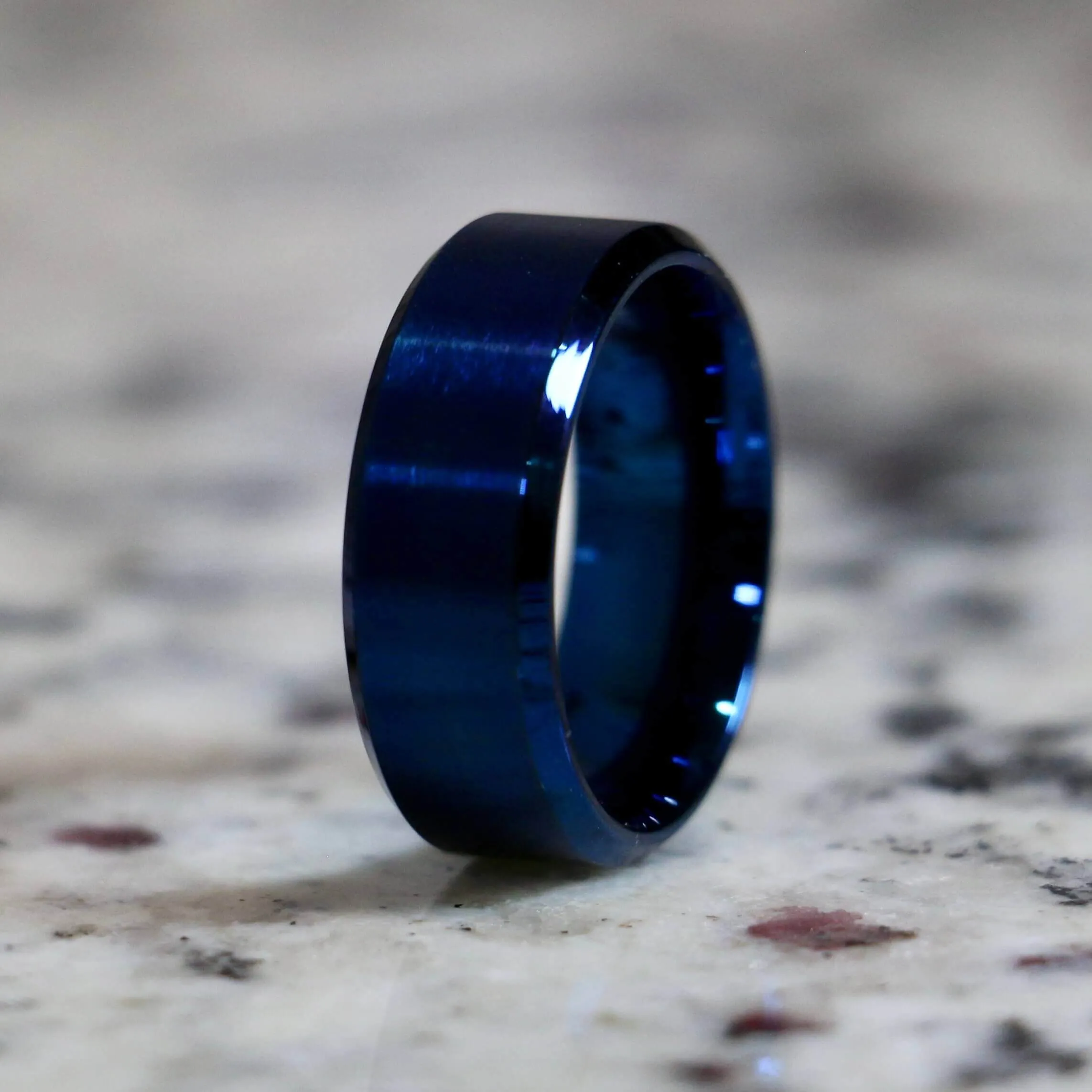 The Traditional | Blue Wedding Band