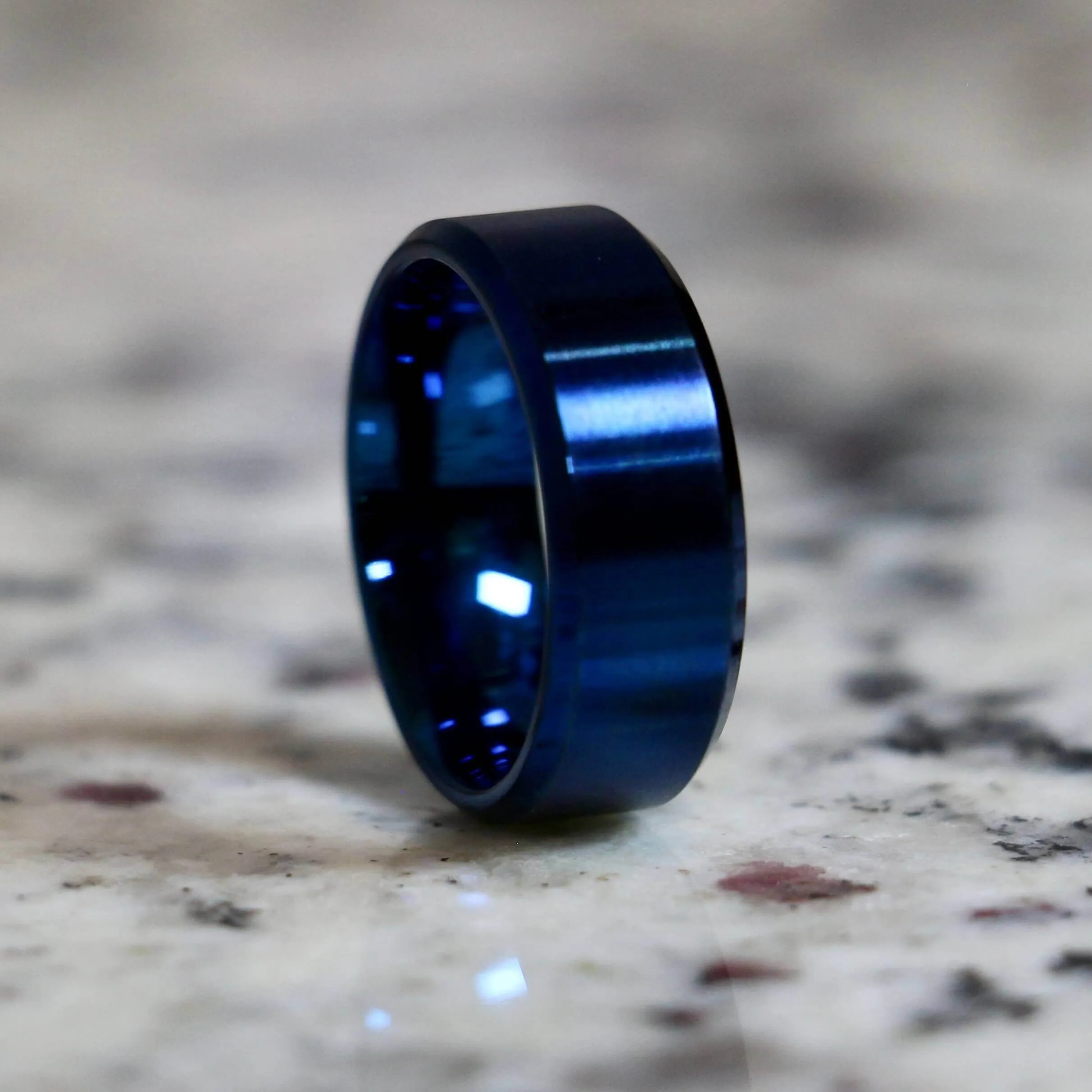 The Traditional | Blue Wedding Band