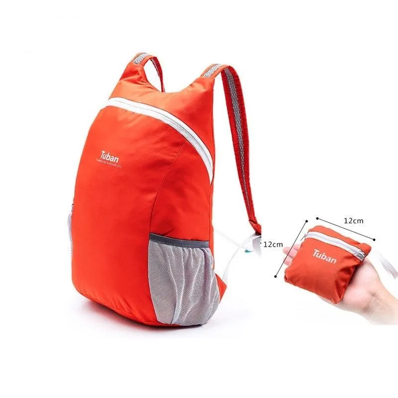 The Tuban Micro Foldable Waterproof Travel Backpack for Men and Women