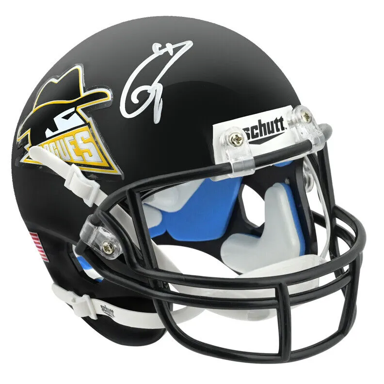 Tom Hardy Autographed 2012 The Dark Knight Rises Gotham Rouges Mini-Helmet