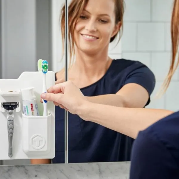 Toothbrush and Razor Organizer