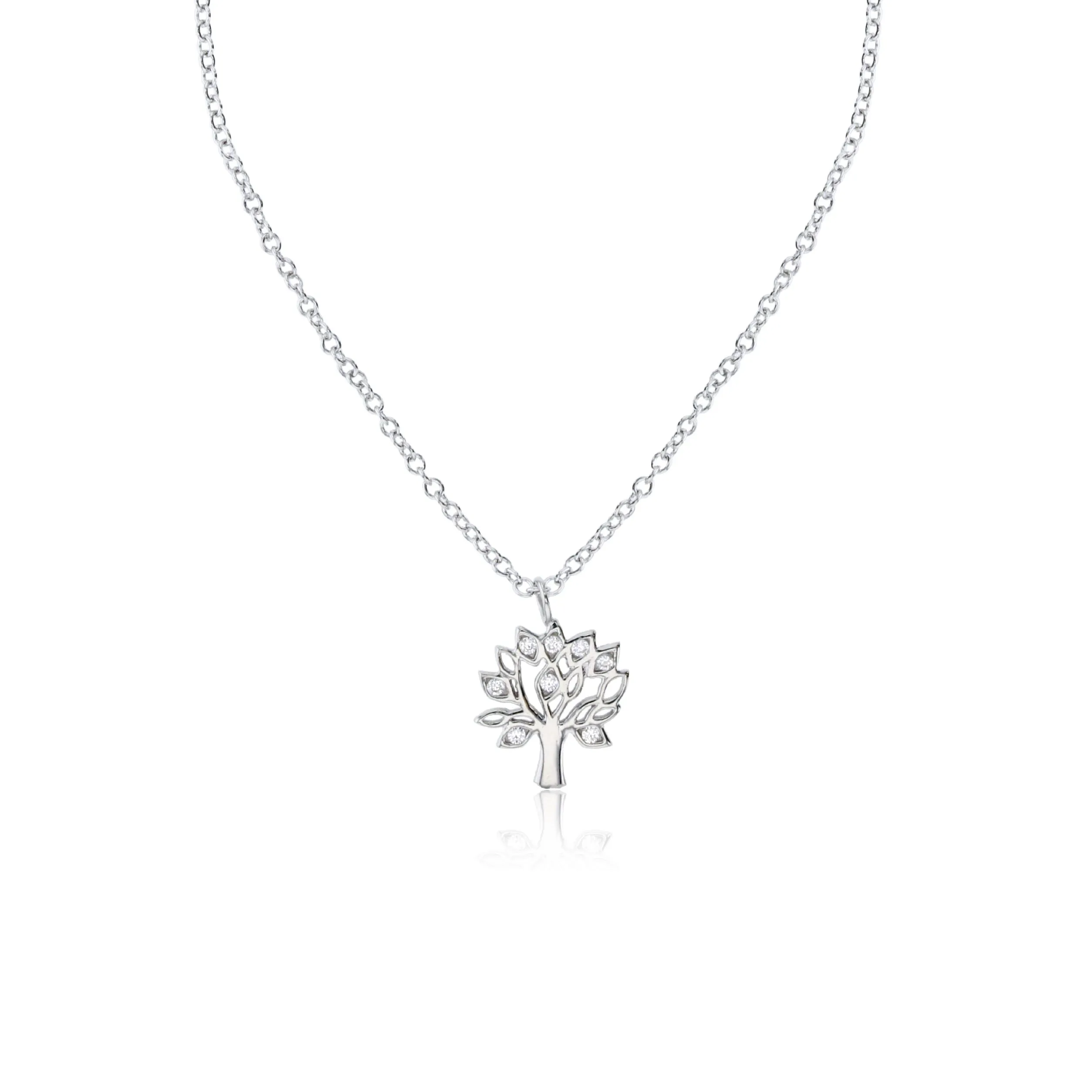 Trees Necklace (Silver)