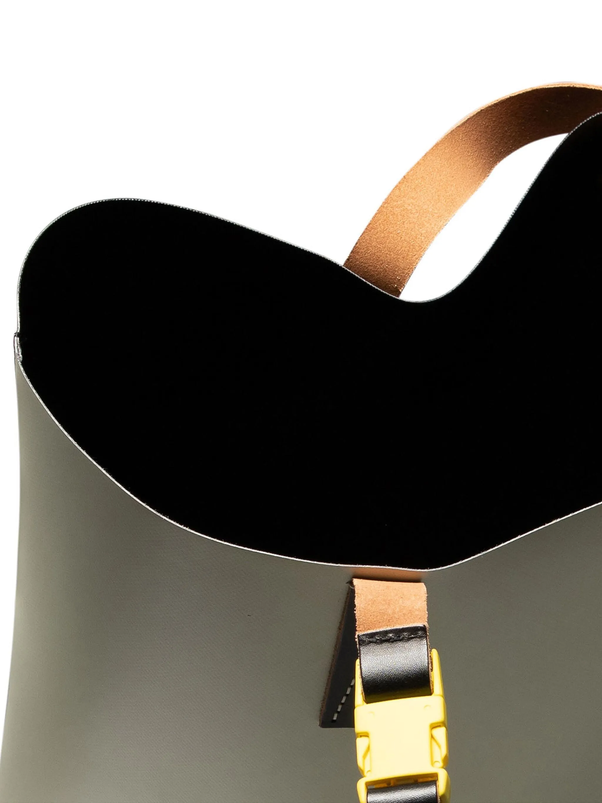 Tribeca Shopper with Marni Tag in Black/White