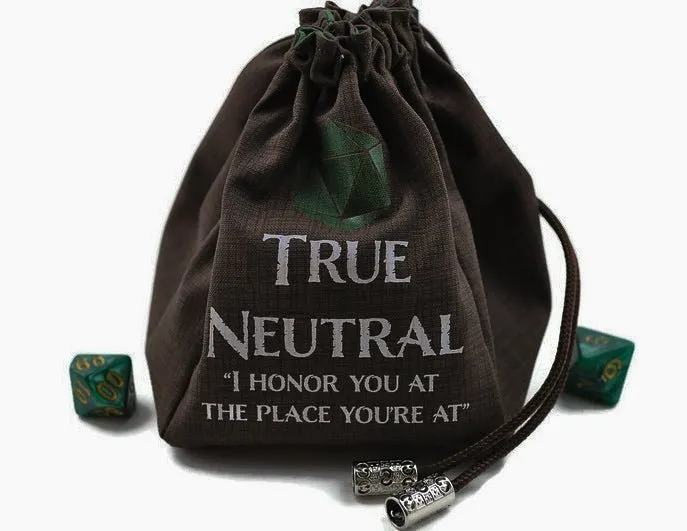 True Neutral Dice Bag