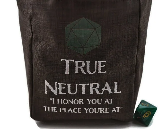 True Neutral Dice Bag