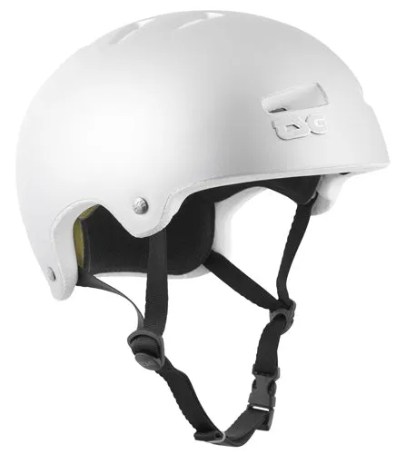 TSG - Superlight Satin Matt Silver Helmet