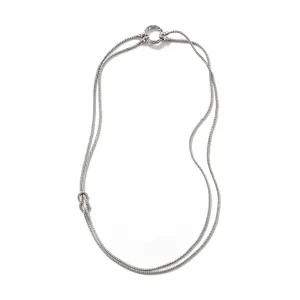 Two-Way Love Knot Necklace