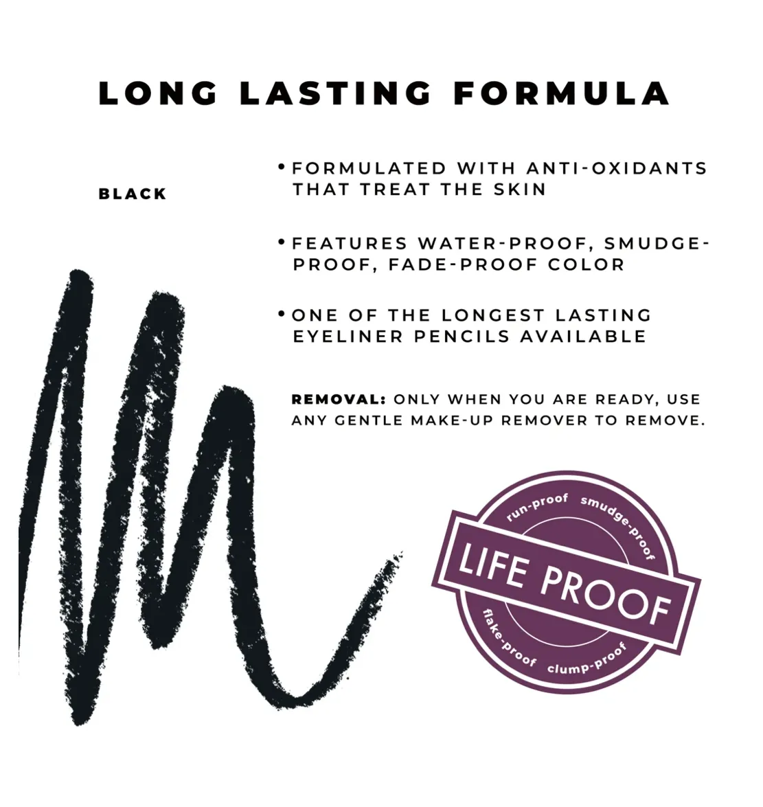 Ultra Longwear Black Eyeliner Pencil