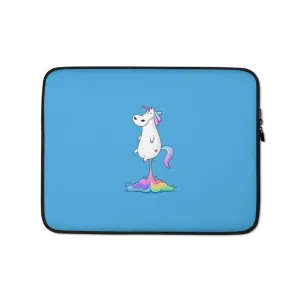 Unicorn Rainbow Fart Laptop Case