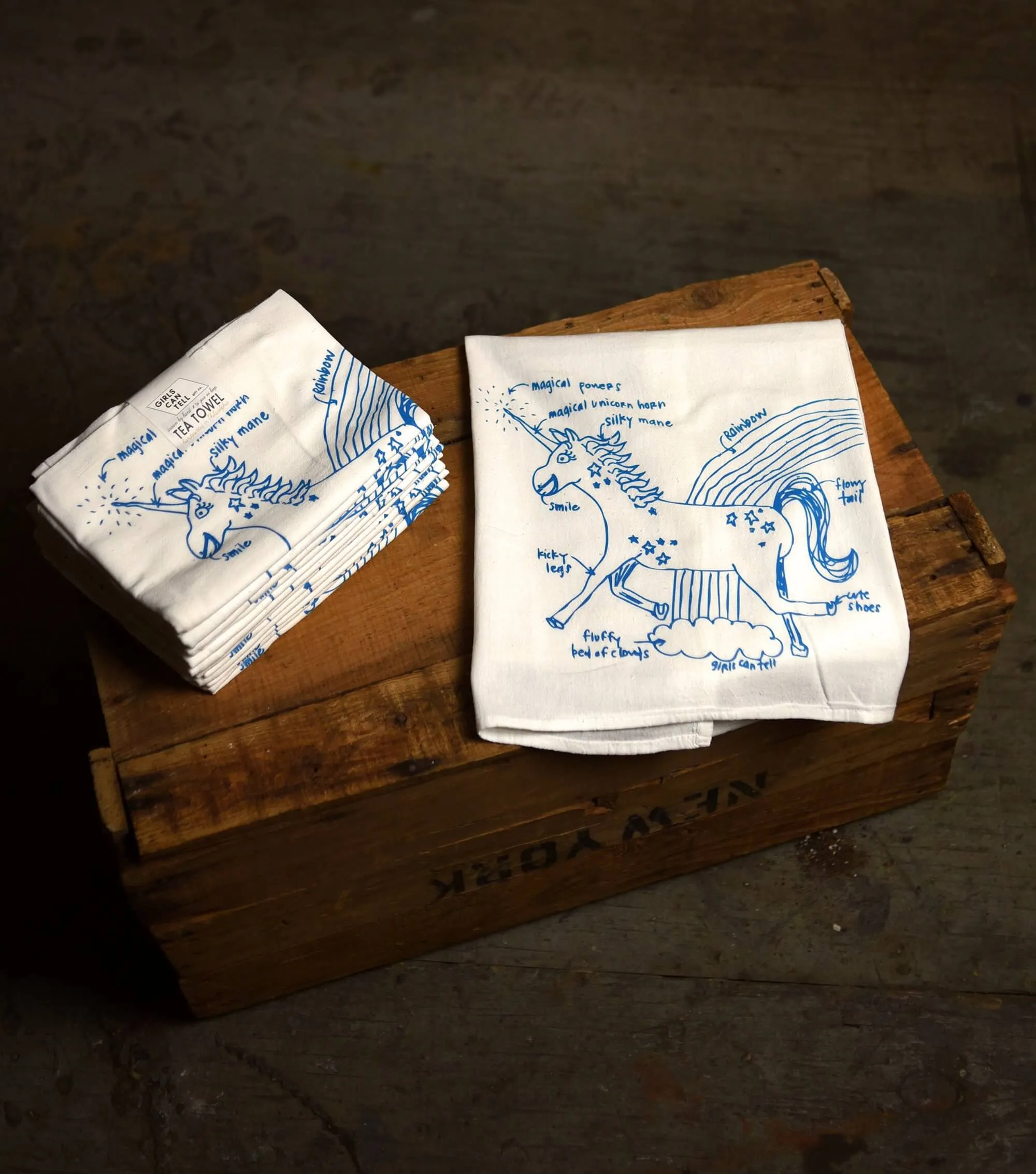 Unicorn Tea Towel