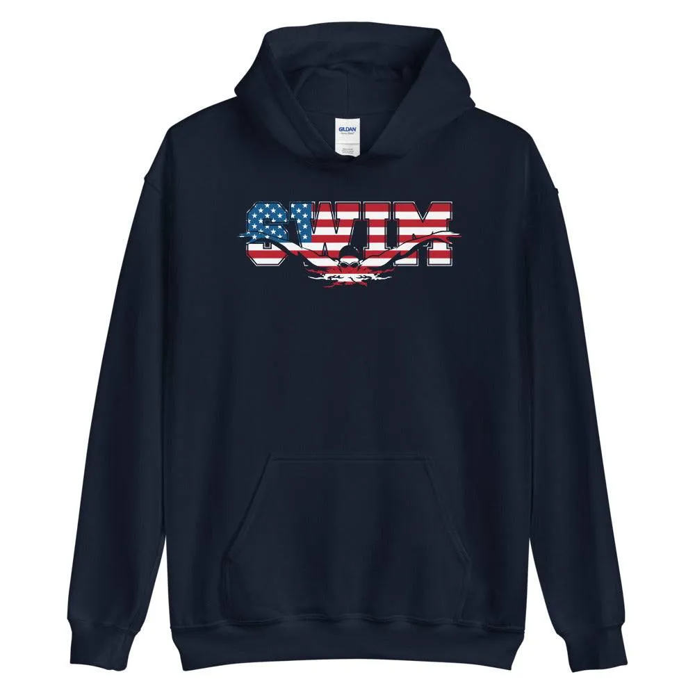 USA Swimming Pullover Unisex Hoodie