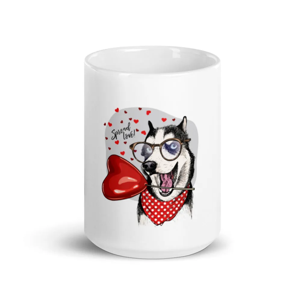 Valentine's Dog Mug