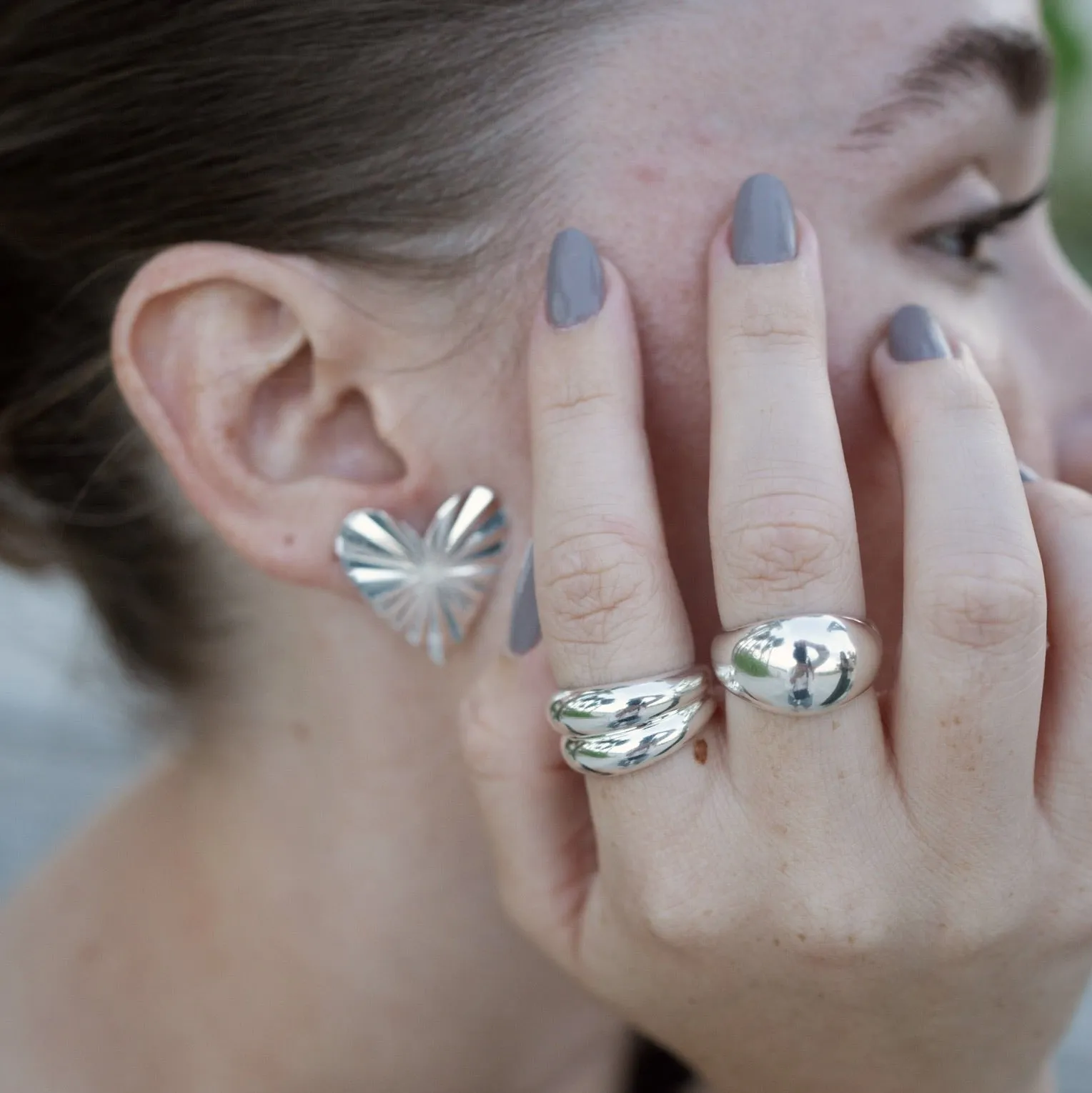 VELA RING / SILVER