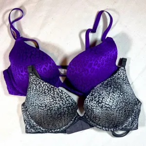 VICTORIA SECRET The Nakeds Collection Push Up Bras | Set of 2 | 32B