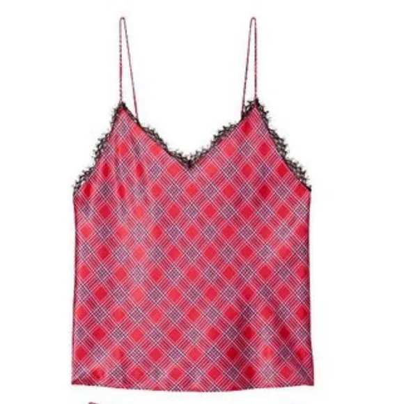 Victoria's SecretStretch Satin Lace Back Cami